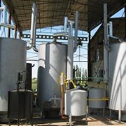 Заводы по производству биодизеля в потоке фотография