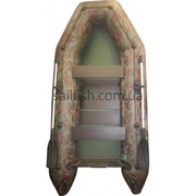 Лодка надувная Колибри КМ-330Д (профи килевая камуфляж, цветная) слань 3495 фото