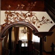 Элемент декора, Мебель корпусная из массивной древесины фото