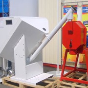 Станки для производства топливных гранул (пеллет) производительность - 60 кг/час из мелких древесных отходов (опилок) путем прессования на вращающейся цилиндрической матрице. фото