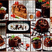 Листовая панель ПВХ Мозайка Десерт 960*480мм фото