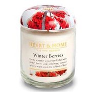 Heart&Home, Свеча «Зимние ягоды», большая, 310 г фото