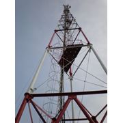 Металлоконструкции телевизионной башни. фотография