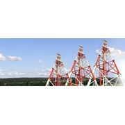 Свободностоячие металлоконструкции и башни мобильной связи трубные 3-х опорные фото