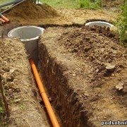 Строительство автономной канализации “под ключ“ фото