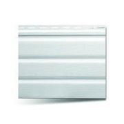 Сайдинг, потолочная панель ПВХ (софит); белый; 3,66х0,306 фотография