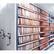Стеллажи и секции складские для документацииПередвижные полочные (архивные) стеллажи