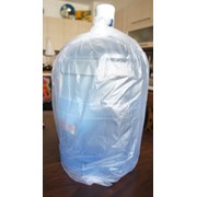 Пакет полиэтиленовый для бутылей 19 л. Размер 460*700 мм. фото