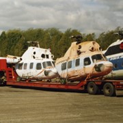 Полуприцеп САВ для перевозки вертолетов