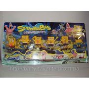 Игр Герои “Sponge Bob“ CY0602901 (864609) (168шт/2) 6героев,на планшетке 18,5*37*3см (шт.) фото