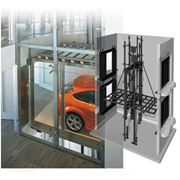 Гидравлические лифты с машинным помещением фотография