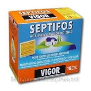 Биопорошок Септифос Вигор-0.450грм для туалетов и выгребных ям. фото