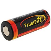 1 шт. TrustFire 3.7 В 26650 Высокая емкость 5000 мАч Литий-ионная аккумуляторная Батарея С Защищенной печатной фото