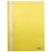 Папка-скоросшиватель, А4, желтая, (INDEX) фотография