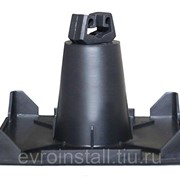 GALMAR GL-11706 Держатель на плоскую крышу для токоотвода (D8 мм, для приклеивания, пластик) фото