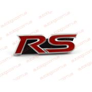 Шильд автомобильный RS для Honda 80х24mm логотип эмблема шильдик автомобильный автонаклейка аксессуар для автотюнинга купить
