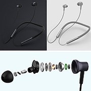 Наушники Xiaomi Mi Collar Earphones Bluetooth Grey