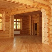 Дома деревянные (срубы) фотография