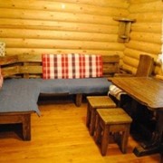Деревянная мебель в сауну, баню фото
