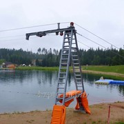 Канатные дороги для воднолыжников фото