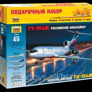 Звезда 7004, Российский авиалайнер ТУ-154М (масштаб 1144) фото