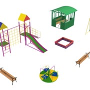 Благоустройство детских, спортивных площадок фото