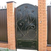 Калитки кованые фото