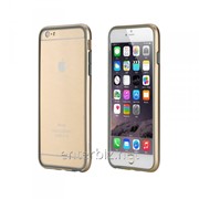 Чехол Rock for iPhone 6 Plus (5.5) Duplex Slim Guard Bumper Gold (RDSGB6PLG), код 75475 фотография