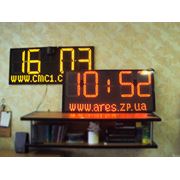 Часы световые с указанием времени даты температуры фото
