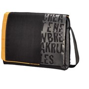 Сумка для ноутбука aha: Urban Styles Messenger Croom, 15.6" (40 см), черный/оранжевый, Hama