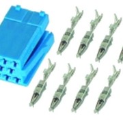 Комплект Mini-ISO коннектора (голубой) фото