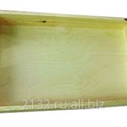 Лоток деревянный, 4-х бортный, для мелкоштучных х/б изделий