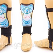Щитки футбольные с защитой лодыжки CHELSEA (длина 19см, р-р M) фото