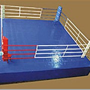 Ринг боксерский 6х6 м на помосте 8х8х1 м (монтажный размер 8х8 м) фото