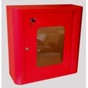 Шкаф пожарный для пож. рукава (600х600х230)(красный, белый) фото