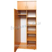 Шкаф для одежды и книг полузакрытый однодверный