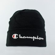 Шапка Champion Logo Black фото