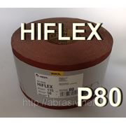 Абразивная бумага Hiflex Р80 в рулоне 115мм х 50м УКТ ЗЕД 680520000 Финляндия Mirka АКЦИЯ! фото