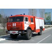 Пожарная автоцистерна АЦ 30-40 (КамАЗ 4326 4х4) Экипаж человек 1+6