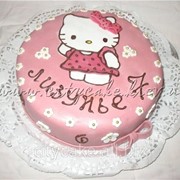 Торт детский Hello Kitty №0068 код товара: 2-6-0068 фото