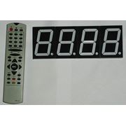 Индикатор цен - часы - термометр фото