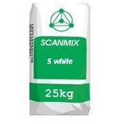 Шпаклевка фасадная финишная белая Scanmix S white (25 кг)