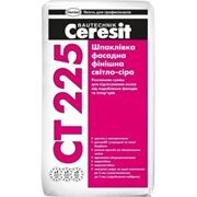 СТ225 Ceresit (Церезит) Шпатлевка фасадная финишная светло-серая, 25 кг фотография