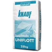 Шпатлевка Knauf гипсовая Uniflott 25кг фотография