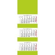 Квартальный календарь с 3 рекламными полями 100 шт. фотография