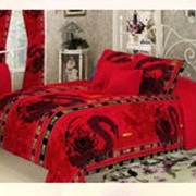 Двуспальный постельный набор Ранфос, Красный дракон, бязь Голд, код товара 22-4