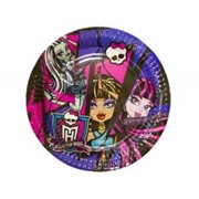 Тарелка Monster High 23см 8шт А фотография
