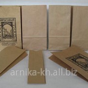 Бумажные пакеты с плоским дном, пакеты-саше разных размеров и форм: багет, уголок, кармашек, пакеты бумажные с дном из крафт-бумаги
