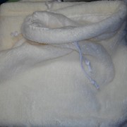 Утепляющие термо носочки для парафинотерапии (пара) цвет молочный фотография