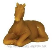 Силиконовая форма Конь лежащий (3,5см) фото